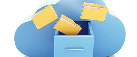 Cloud storage and file storage .